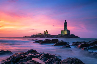 Kochi – Munnar – Thekkady – Alleppey - Kovalam – Kanyakumari